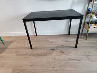 Floor lamp, 2 IKEA chairs, work table for sale! 1