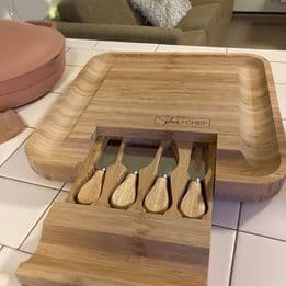Brand new wooden charcuterie board 1
