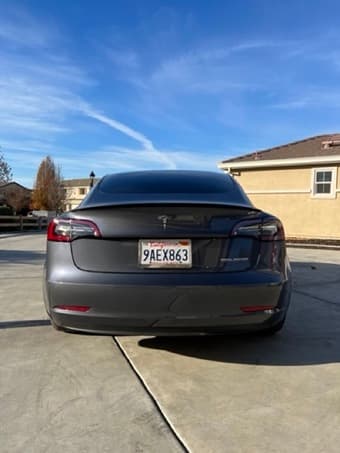2022 Tesla Model 3 Performance (Midnight Silver Metallic) 3
