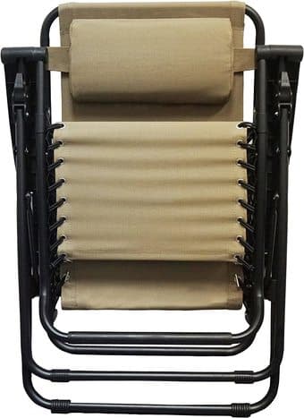 Caravan Sports Infinity Zero Gravity outdoor reclining chair, beige 3