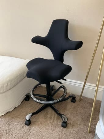 Capisco by HAG ergonomic computer desk chair 1