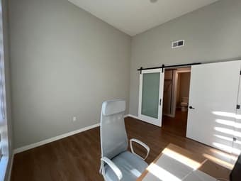 Spacious bedroom with ensuite in luxury apartment 1