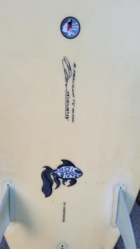 7’2 Surfboard (Fish) 3