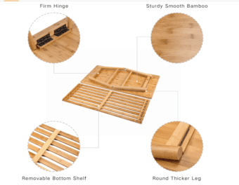 Bamboo Coffee Table, TV Stand 2