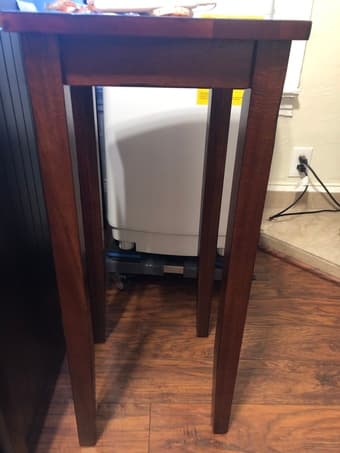 Wooden Bar Stool (30 inch high) (Original cost: $45) 1