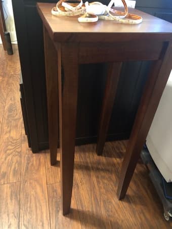 Wooden Bar Stool (30 inch high) (Original cost: $45) 3