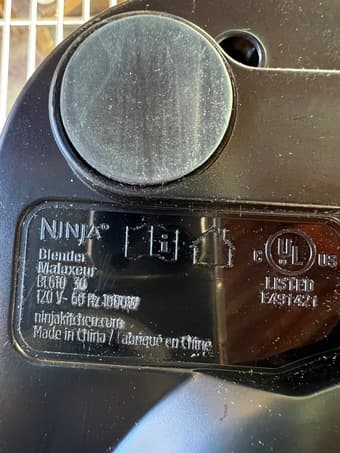Ninja blender base motor 3