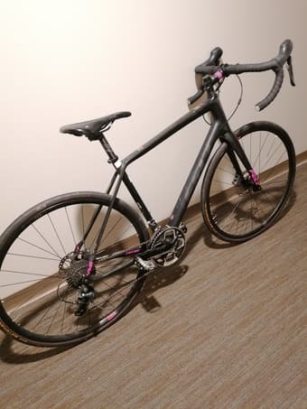 Carbon frame road bike 1