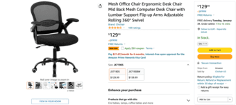 Selling Brand New Office Chair (unopened). 1