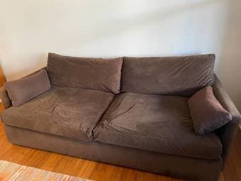 Crate and Barrel Lounge Couch 1