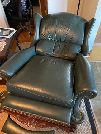 Leather recliner 3