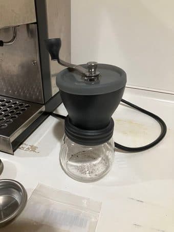 Hario skerton pro coffee grinder for sale 1