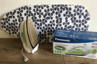 Panasonic Iron with hangable ironing board - $35 (palo alto) 1
