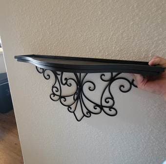 Decorative Metal Wall Shelf 2
