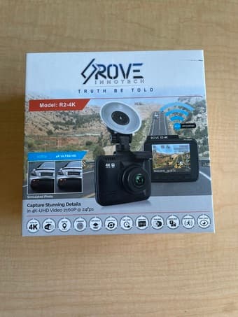 Brand new: Rove R2-4K Dash Cam 1