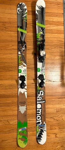 Cheap Salomon skis 1