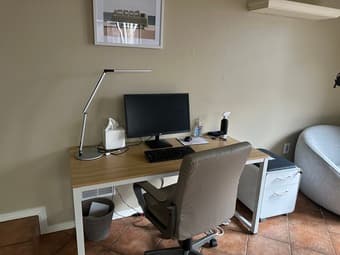 Desk/Office chair for sale 1