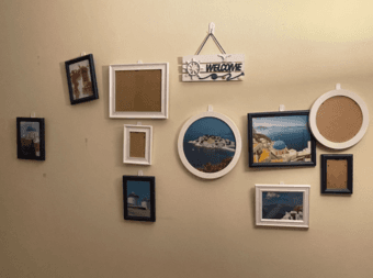 Wall decor (picture frames) must gone by March 19th 1
