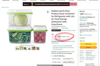 Rubbermaid Produce Saver Containers 1