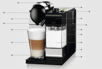 Nespresso Lattissima+ 1