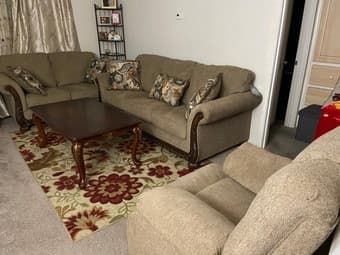 Westerwood Sofa, Loveseat and Coffee Table 1