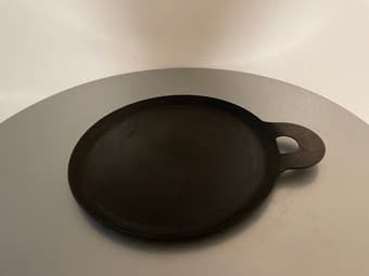 Seasoned Steel Pan (Crepe and Dosa Pan) 2