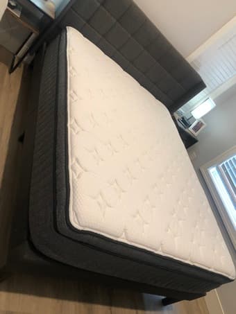 Queen mattress and bed frame 1