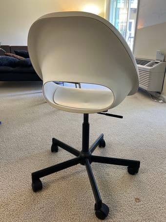 IKEA LOBERGET / MALSKÄR chair for office or dining 2