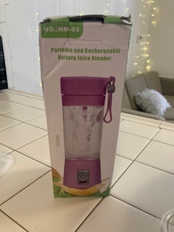 Portable blender (Brand new, unused) 2
