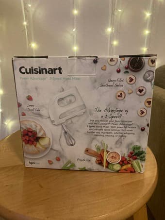 Cuisinart Electric Hand Mixer (Brand new, unopened) 3