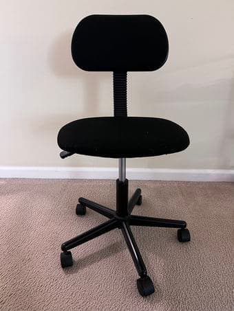 Black office chair 1