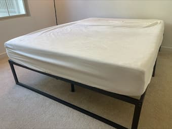 Move out sale: Bed-frame and mattress 1