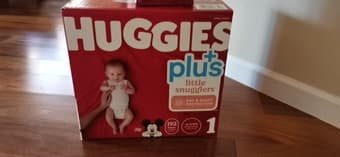 HUGGIES BABY DIAPERS SIZE 1, 192 pieces 1