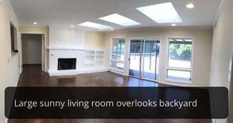 Large house with pool, 3 bedrooms for rent in Menlo Park 2