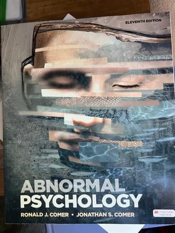 Abnormal Psychology Textbook 1