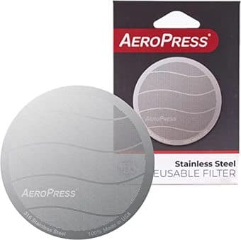 AeroPress + stainless steel reusable filter 3