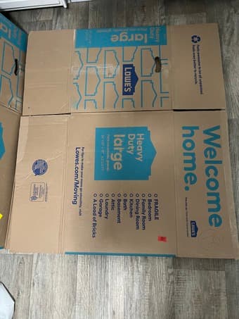 Half price heavy duty cardboard boxes for sale! Great for moving out! 2
