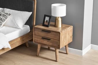 SELLING: Rustic Castlery Seb Nightstand (BRAND NEW IN BOX) 2