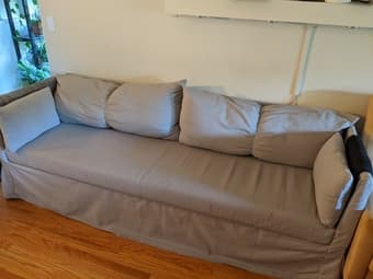Couch and bed for sale 1