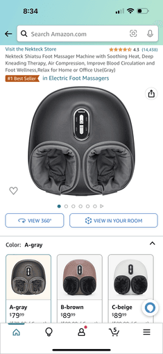 Nekteck Foot Massager 1