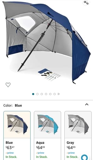 Sport-Brella UPF 50 Beach tent 2