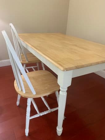 Dining Table + 2 Chairs 2
