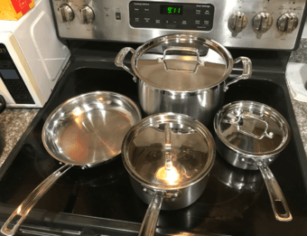 Cuisinart stainless-steel cookware set 2