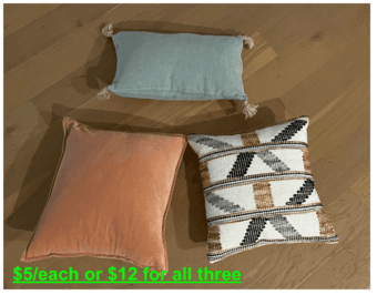 Couch pillows 1