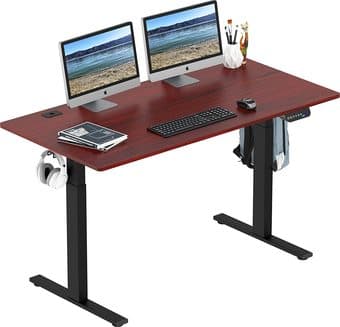 Electric Height Adjustable Standing Desk (Good condition) 1