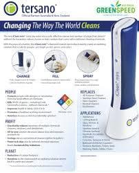 iClean Mini Hand-sanitizer device; converts water into hand sanitizer 1
