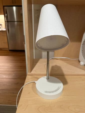 Task Lamp Room Essentials (Wireless Charging + USB Port + Led Bulb) 1