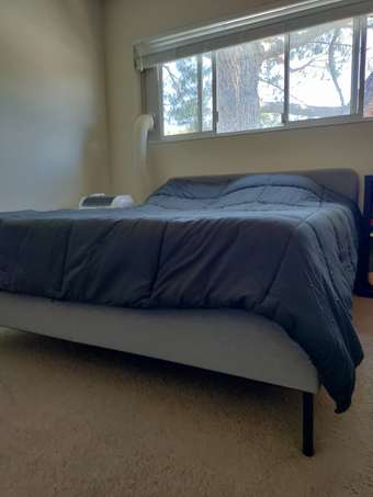 Mattress + IKEA Bed Frame 3