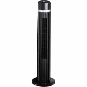 Amazon Basics Oscillating 3 Speed Tower Fan with Remote 1