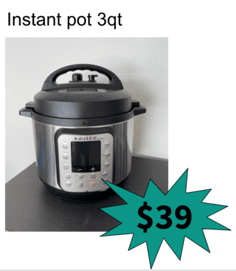 Instant pot 1